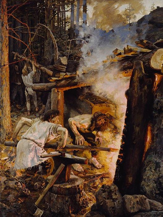 Akseli Gallen Kallela - The Forging of t