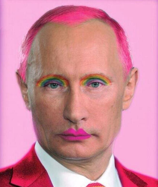 putin-pink-clown