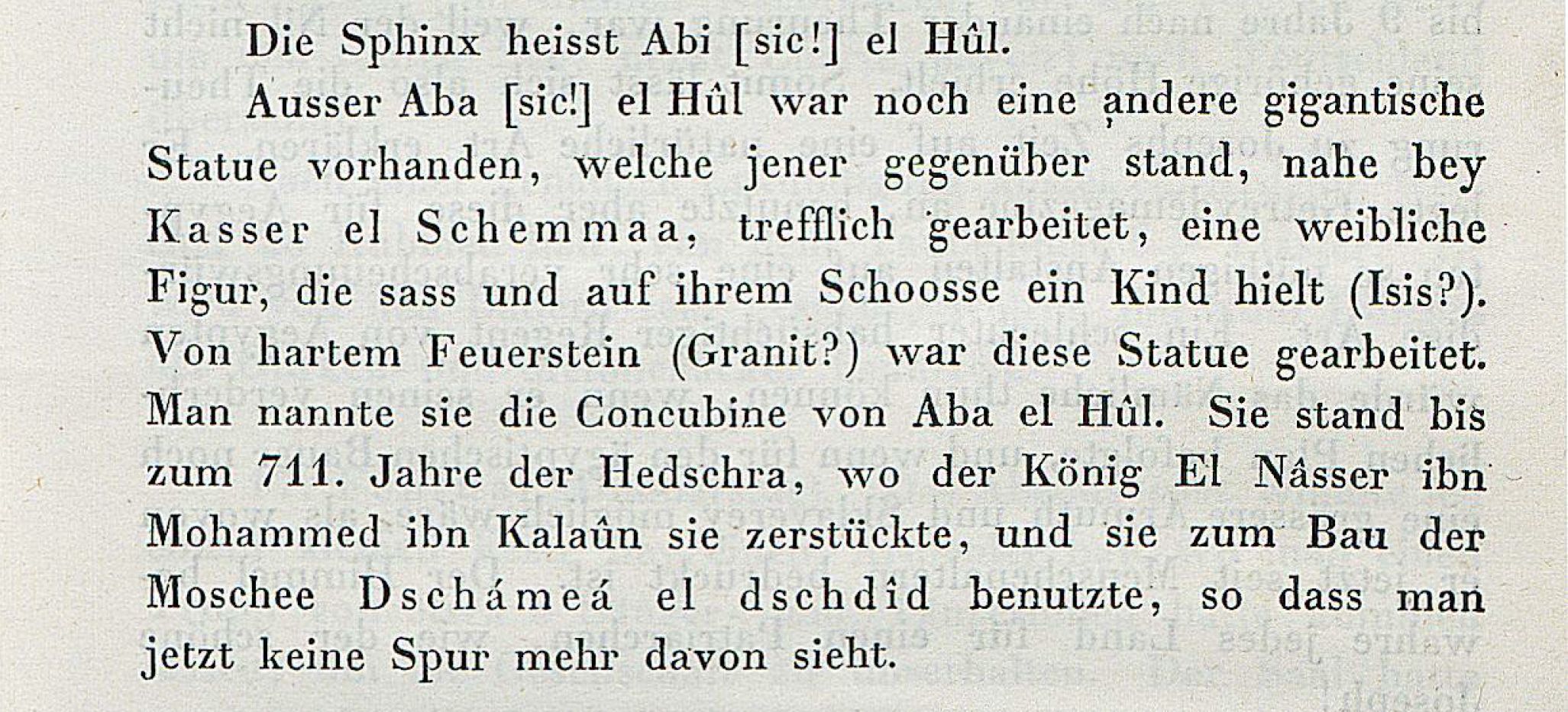 Zweite Figur beim Sphinx Seetzen