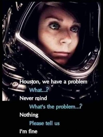 Houston wie have a problem