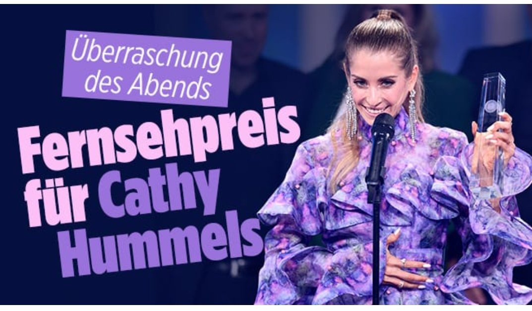 Cathy Hummels Fernsehpreis - Copy