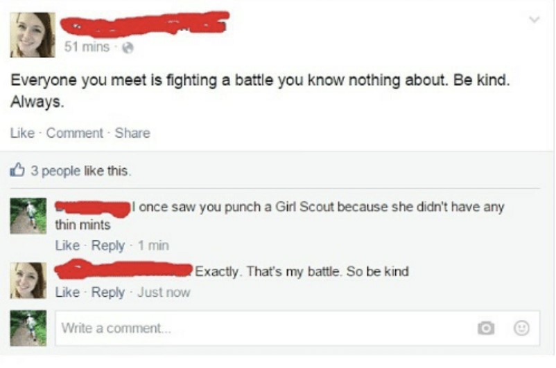 kind battle