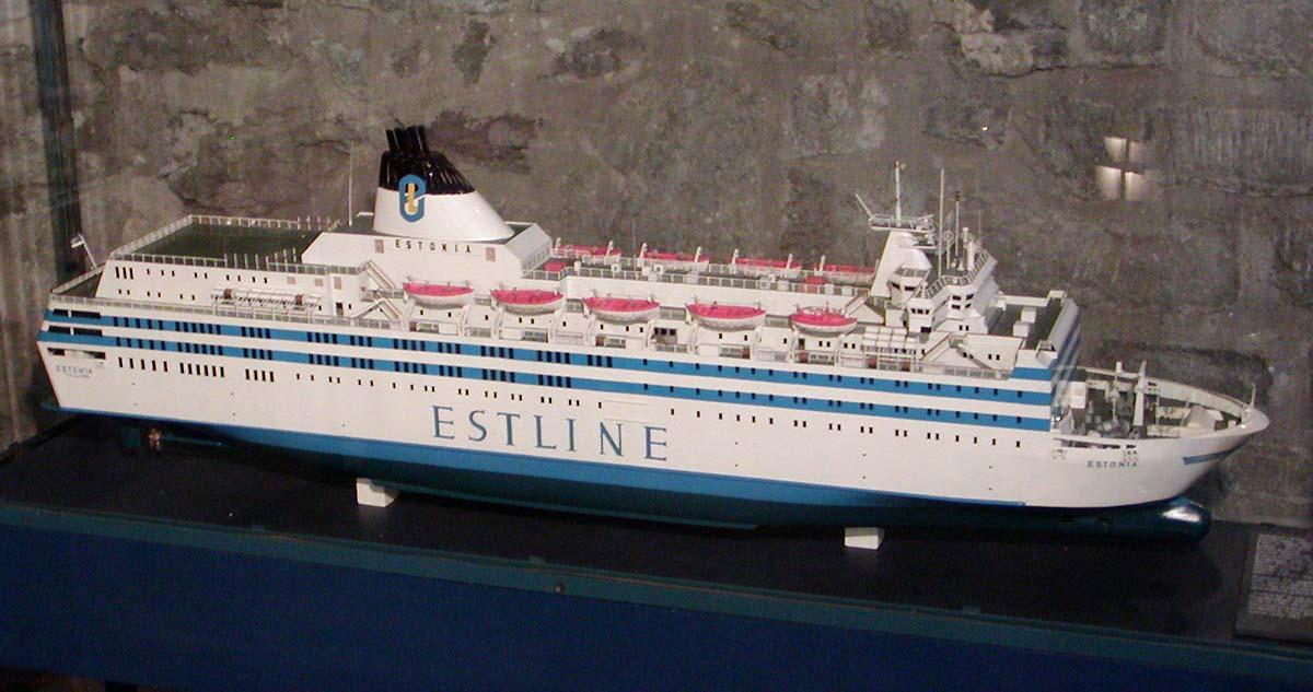 MS Estonia model