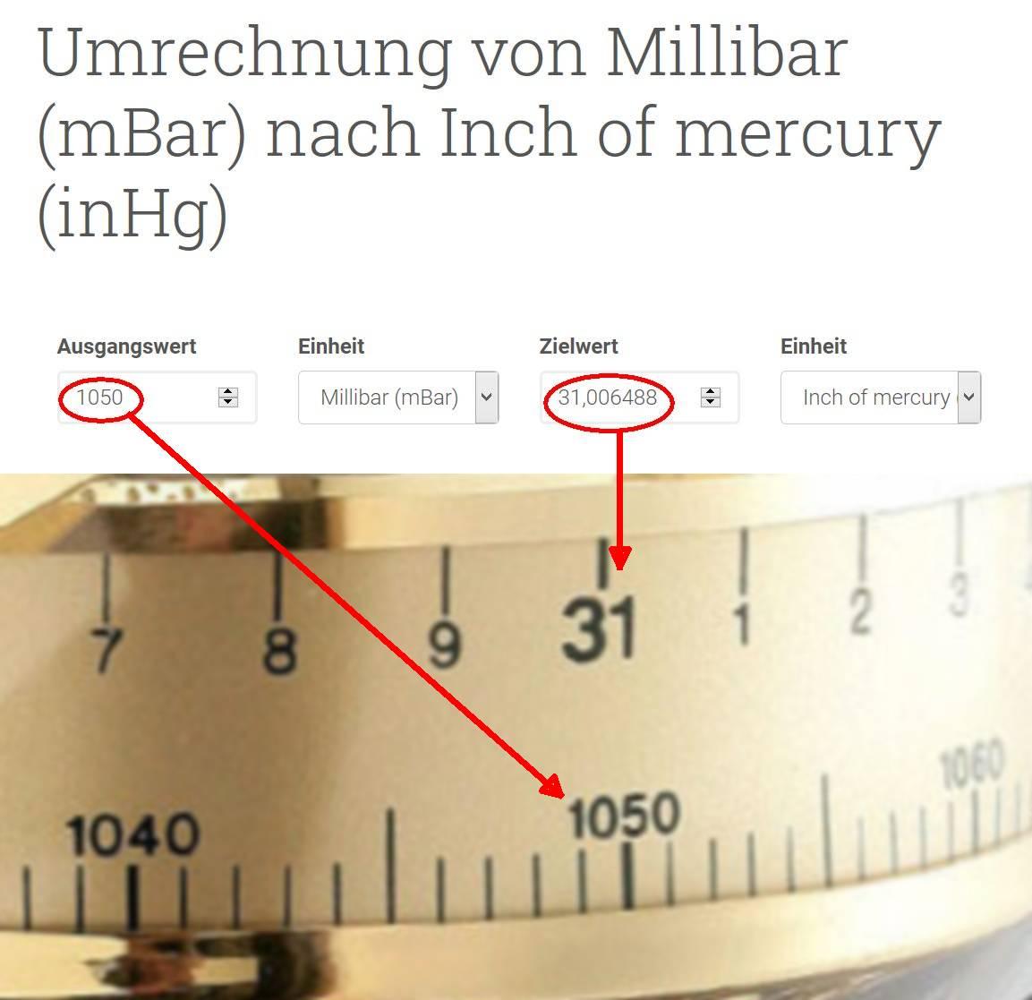 umrechnung