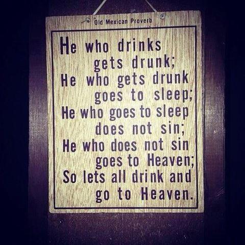 he who drinks