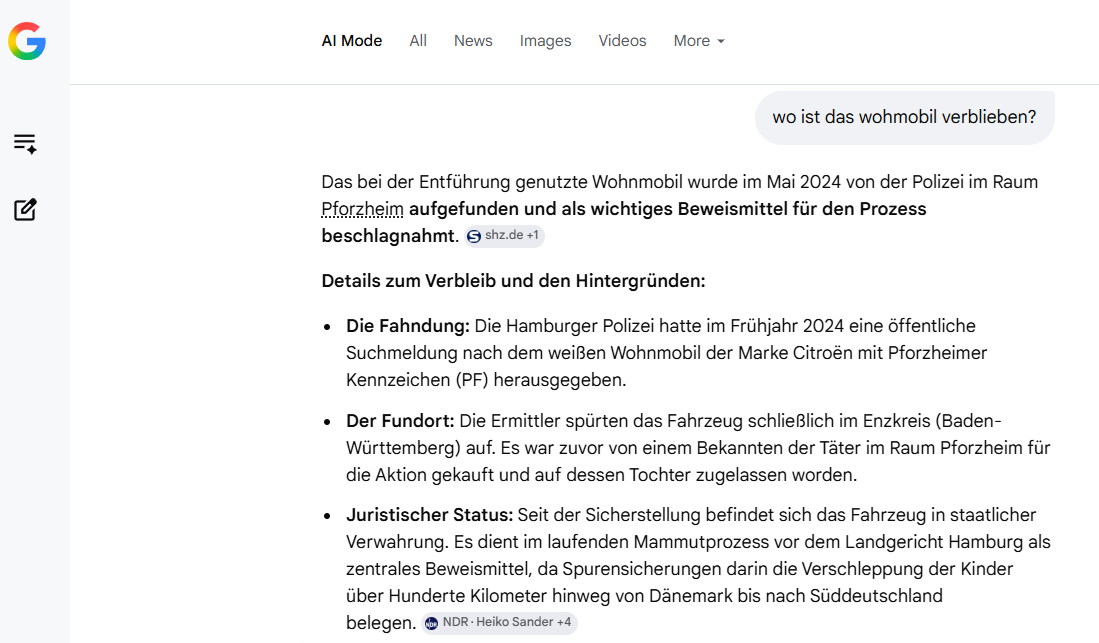 quelle google ai