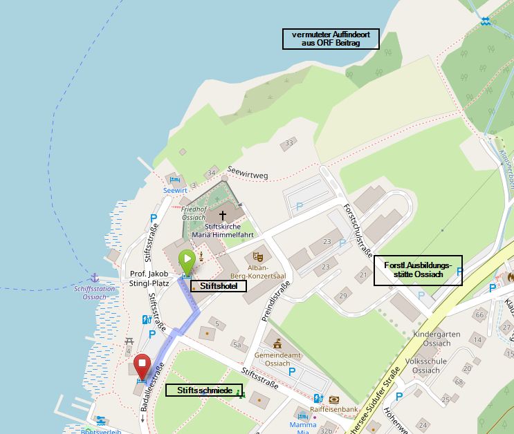 OpenStreetMap Stiftsschmiede Albert