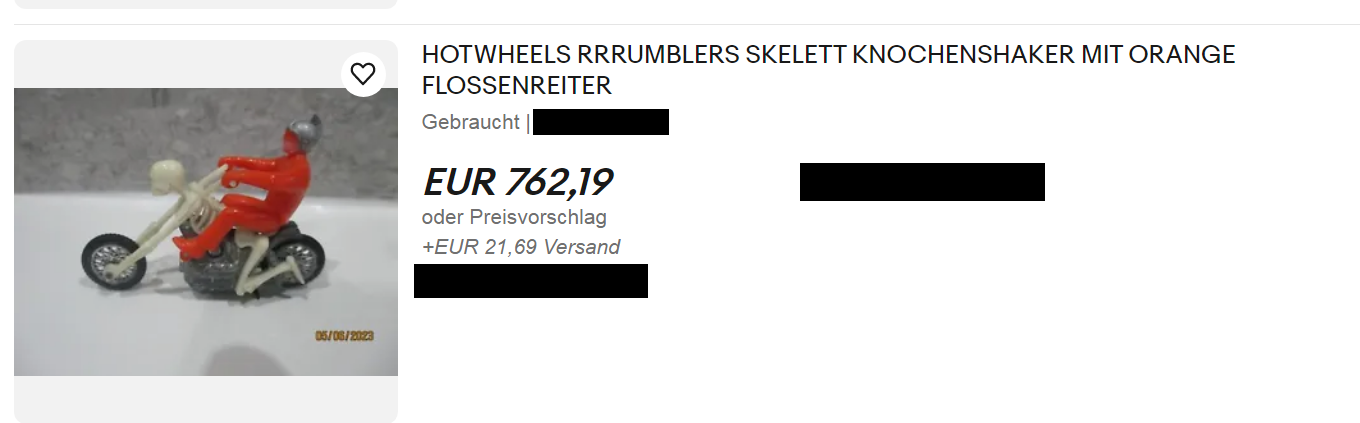 17.06.2023 Hot WHeels bei Ebay 17.06.202