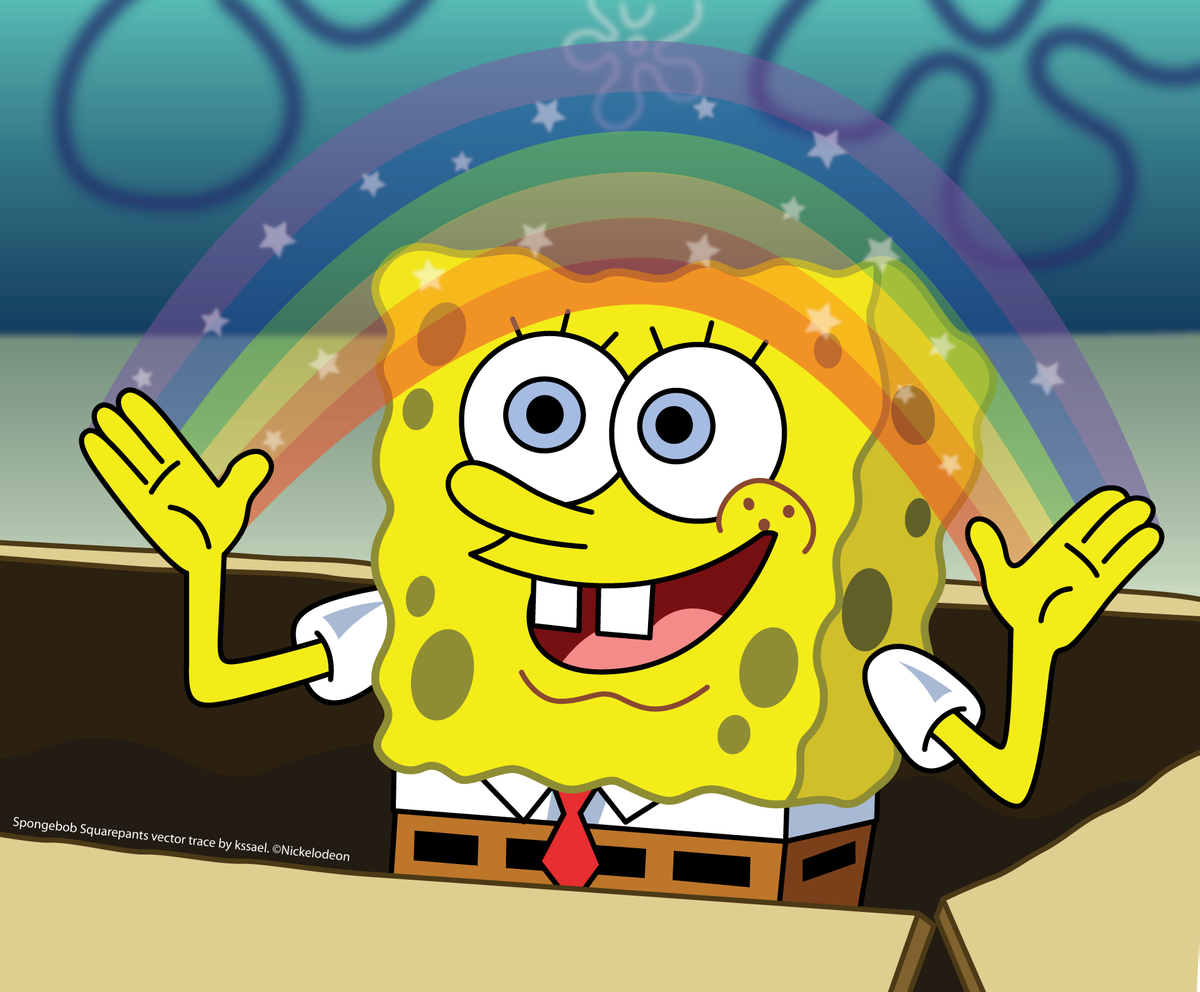 /dateien/vo54860,1246345100,Spongebob  Imagination by kssael