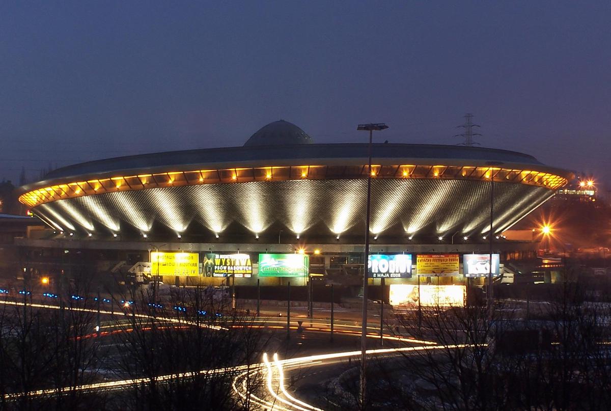 Katowice - Spodek by night