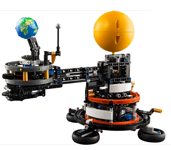 Lego Sonne Erde Mond Modell