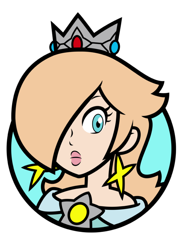 super mario  princess rosalina icon 2d b