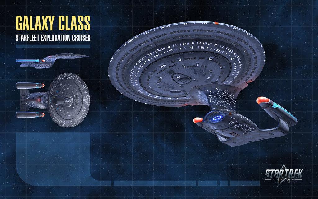 galaxy class starship for star trek onli