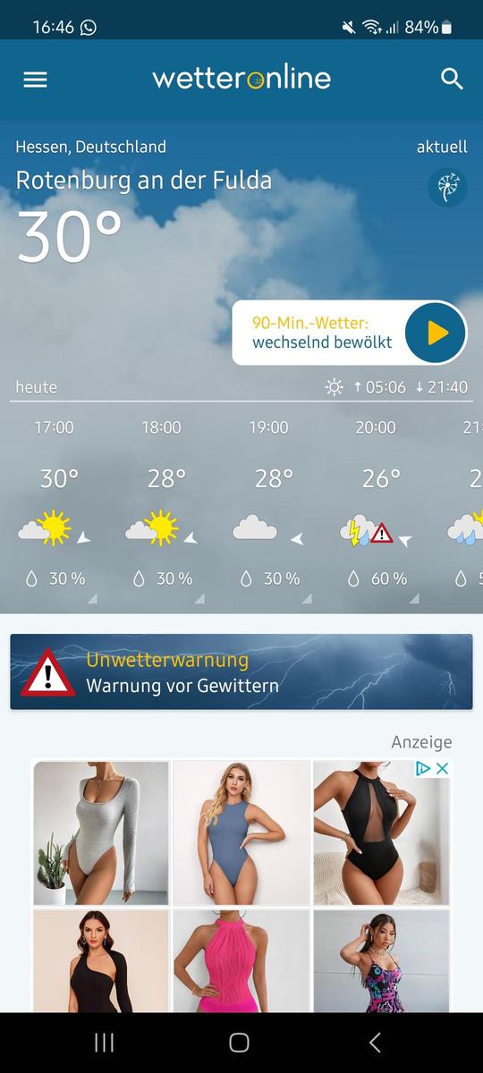 Screenshot 20230622 164649 WeatherRadar