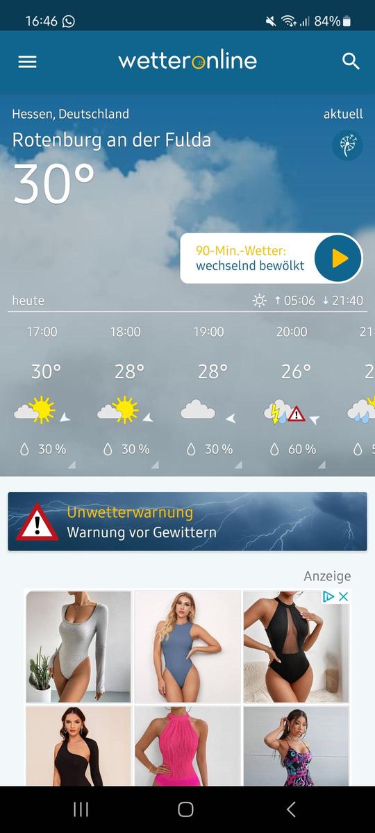 Screenshot 20230622 164649 WeatherRadar