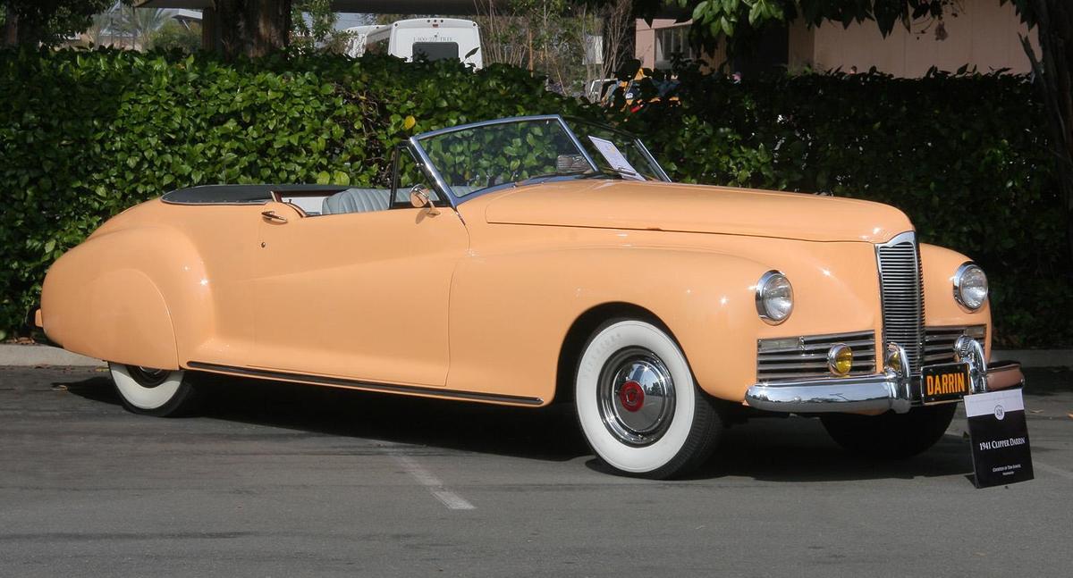 1941 Packard Clipper Darrin Convertible