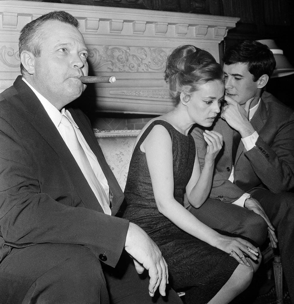 Orson Welles Jeanne Moreau Anthony Perki
