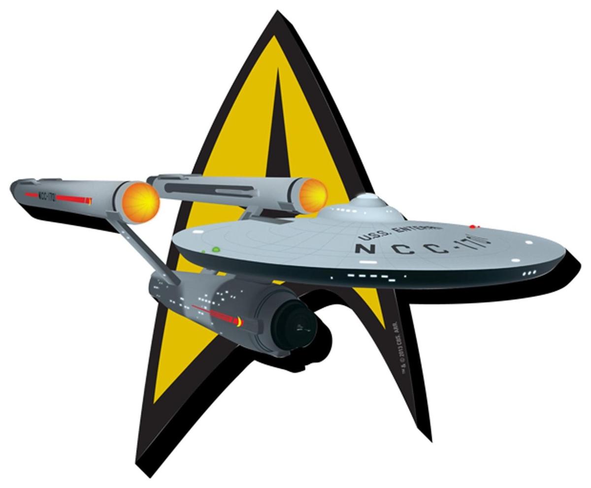 Aquarius Star Trek Starfleet logo and US
