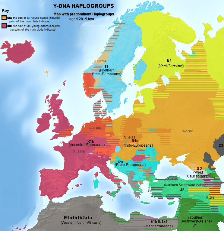 Haplogroups europe