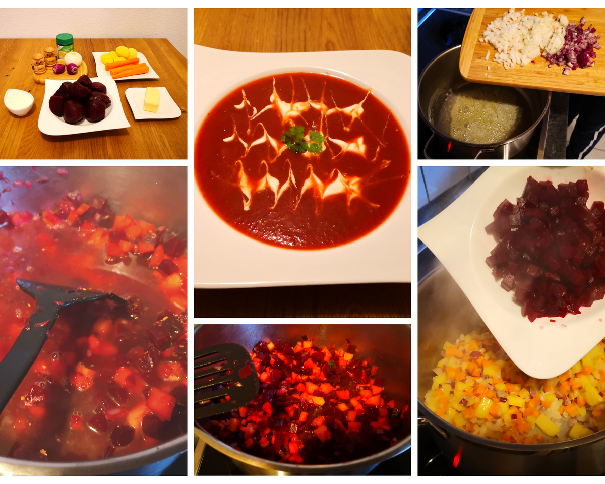 Rote Beete Suppe