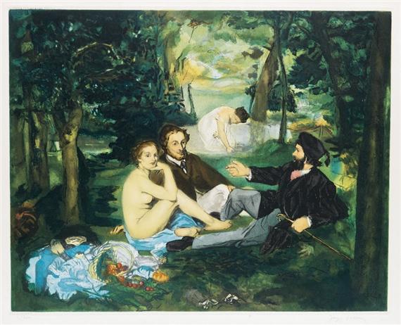 Manet Dejeuner sur lherbe