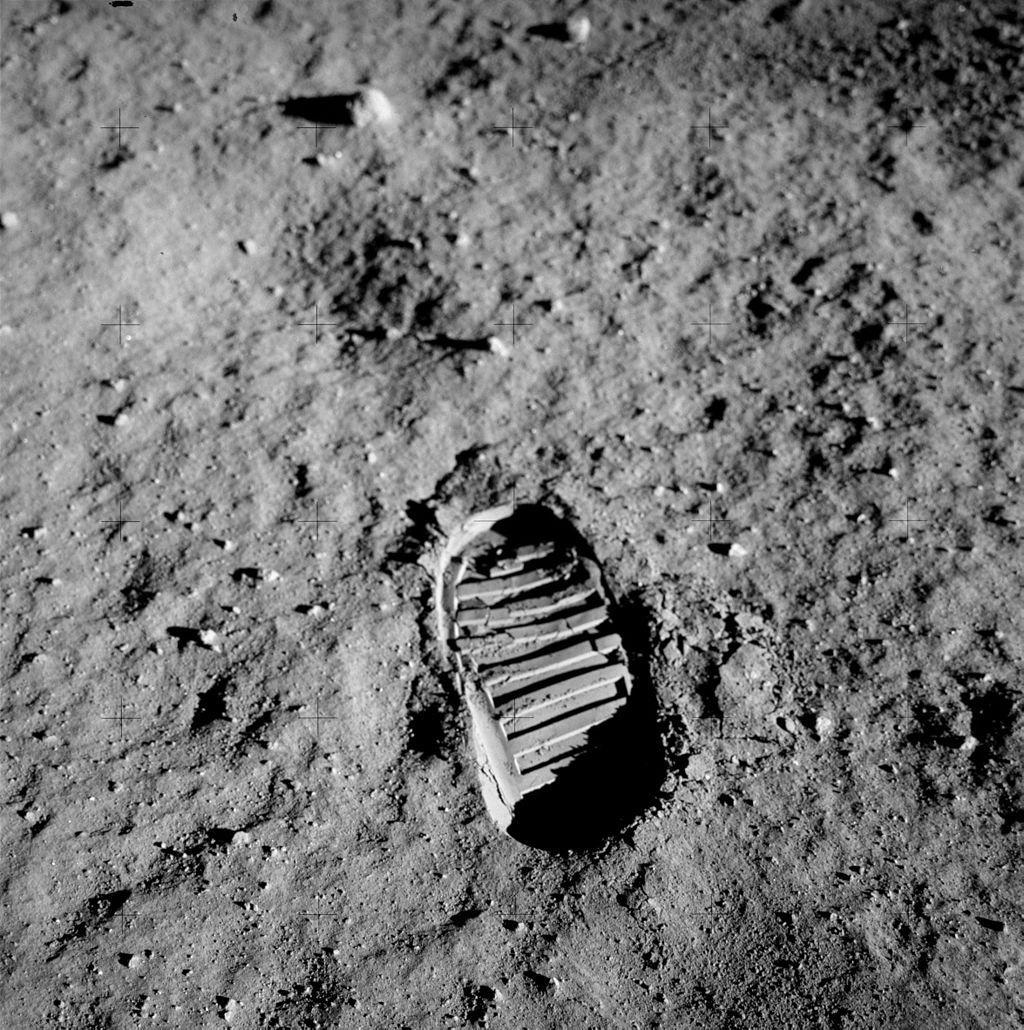 Apollo 11 bootprint