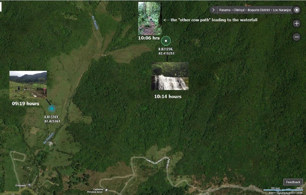 Latitude map