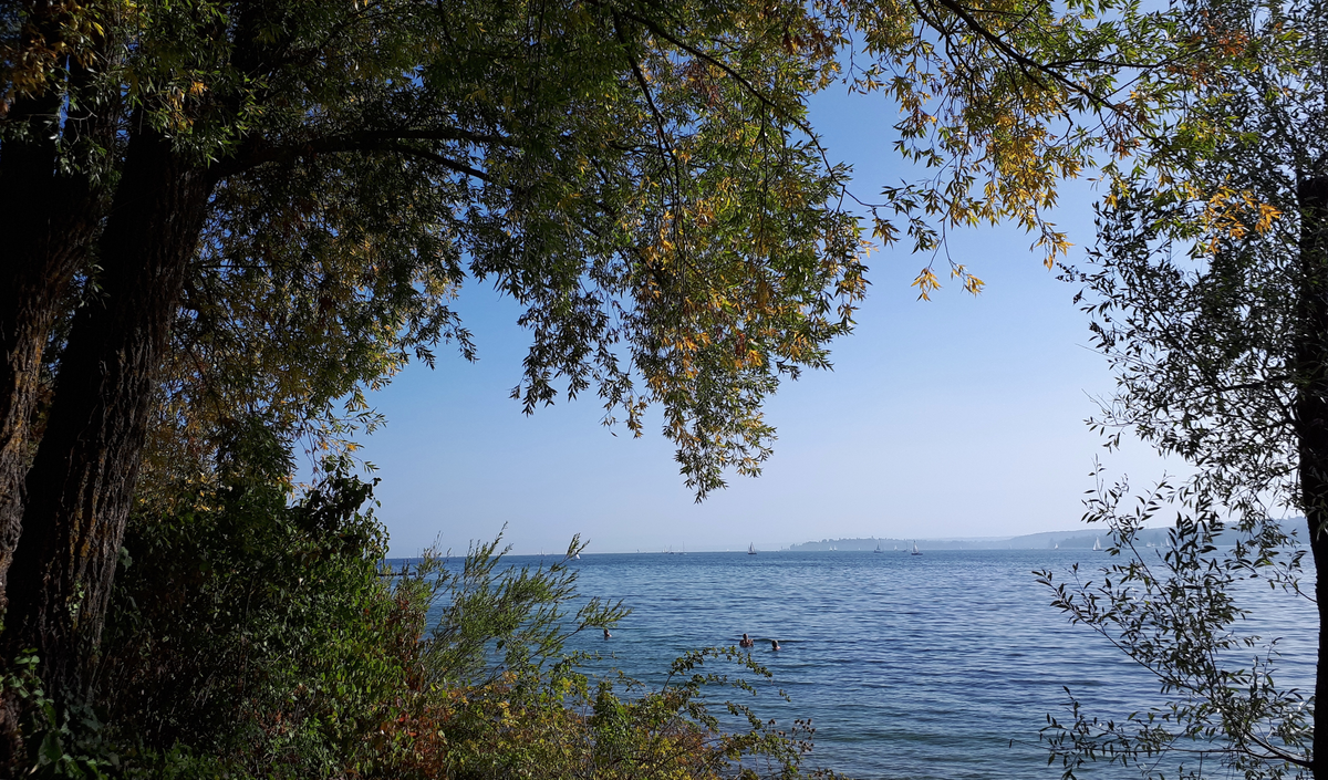 Bodensee Baden im Oktober