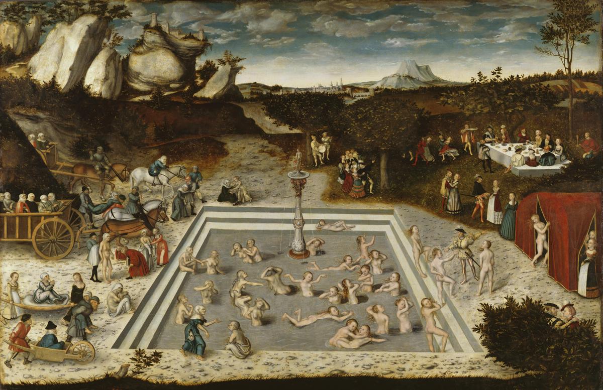 Lucas Cranach - Der Jungbrunnen 28Gemlde