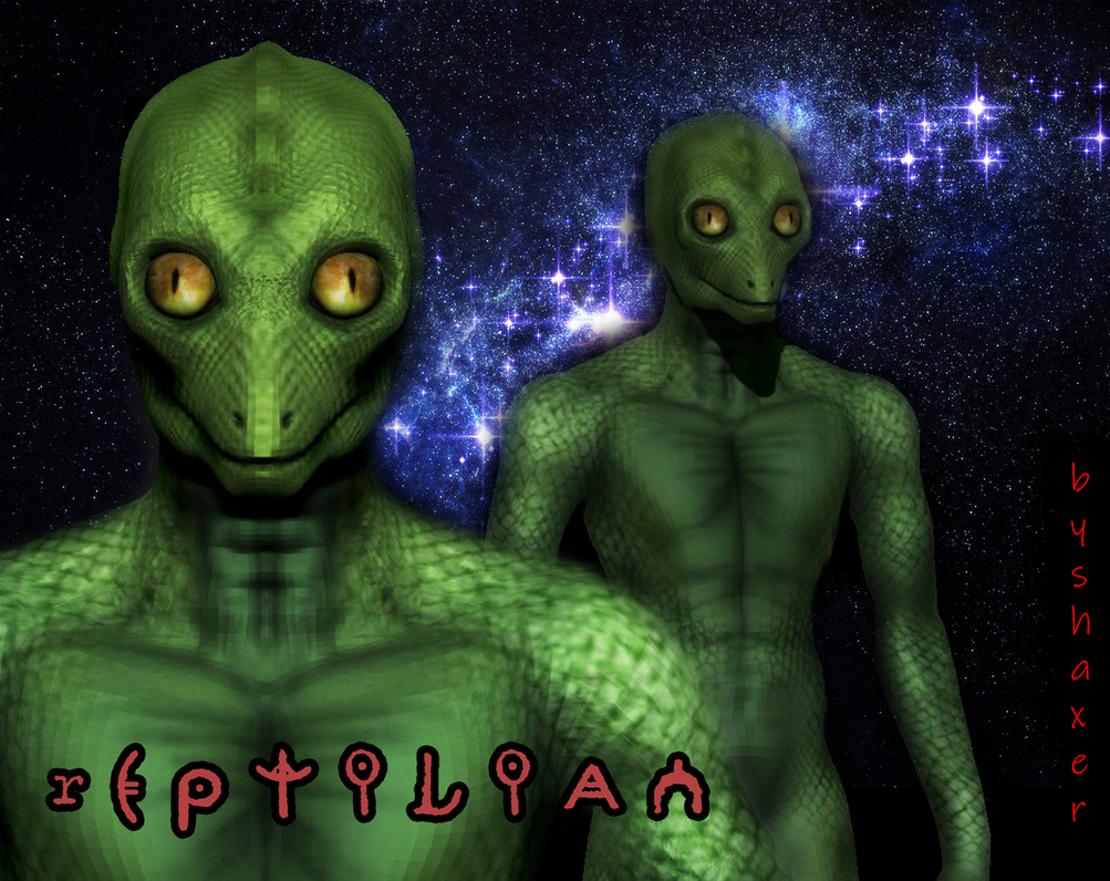 lizard people   reptilian alien   3d scu