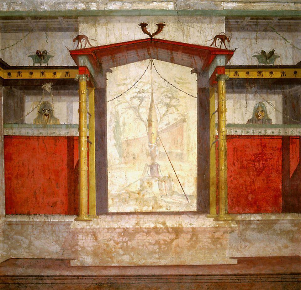 roma palatino casa-di-augusto decorazion