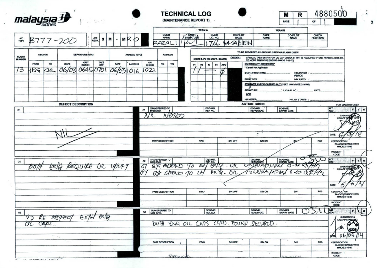 MH370TechLog