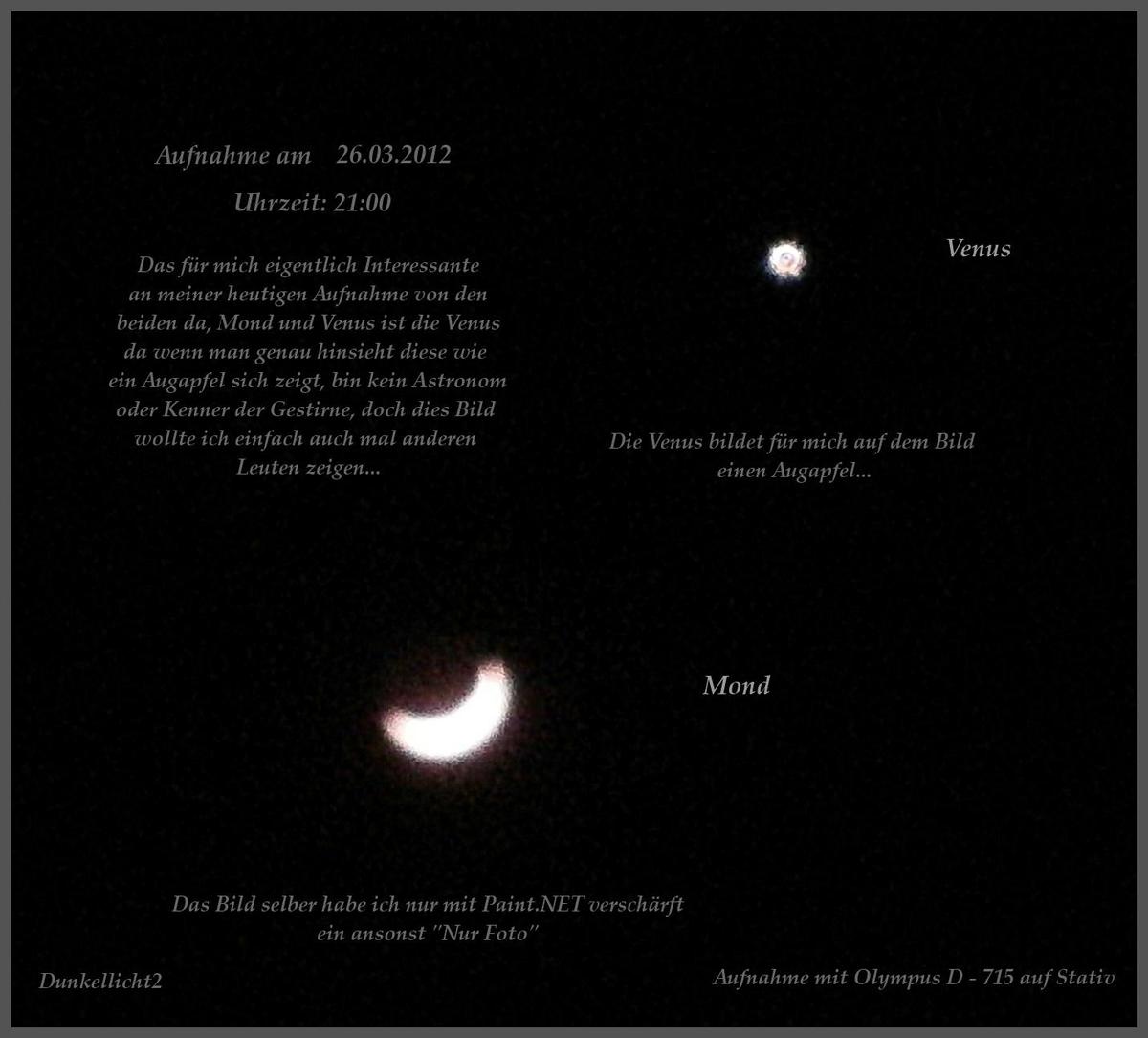 c4wHOO Mond und Venus am 260312 - Dunkel