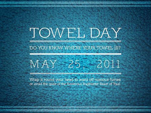 a2acoC Towel Day