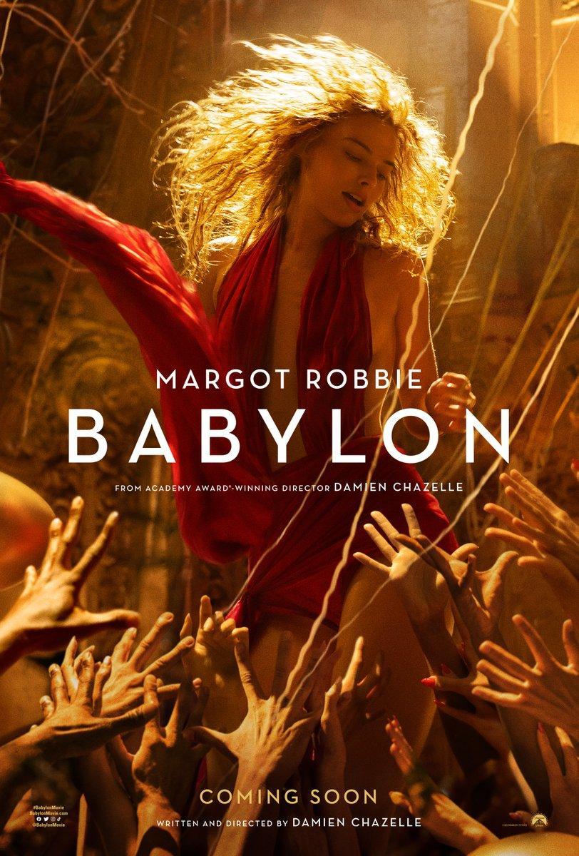 Margot Robbie Babylon Filmposter - Copy