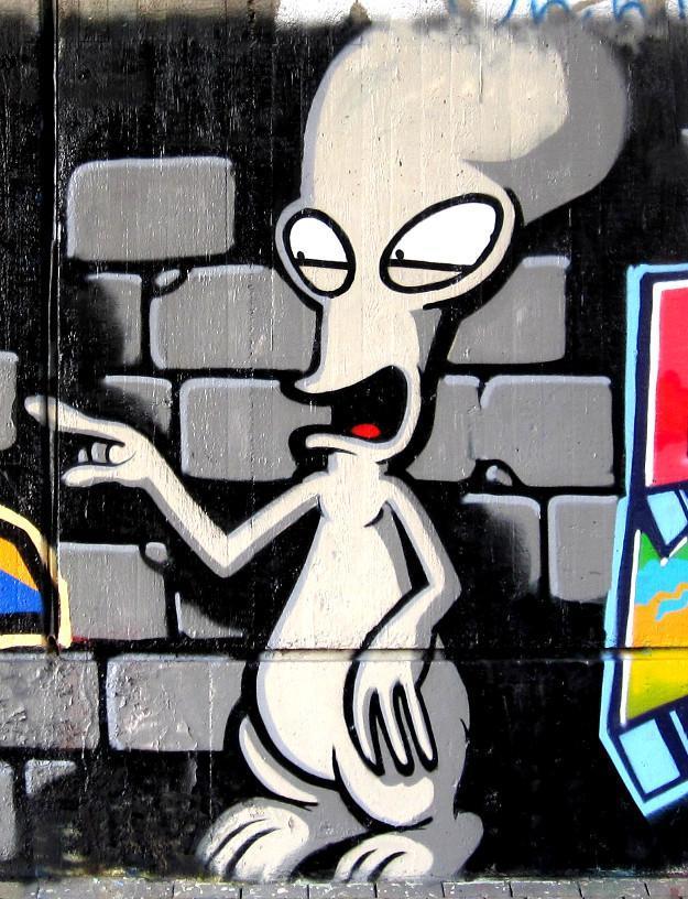 Graffiti-Alien