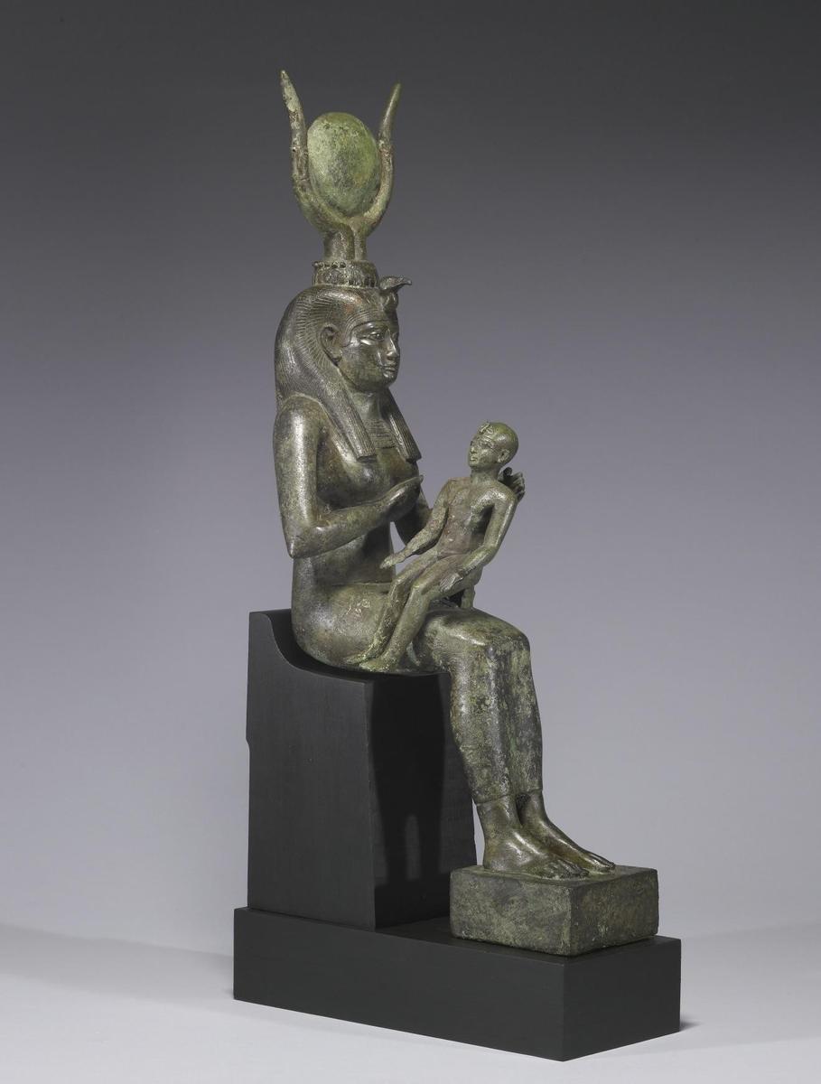 Egyptian - Isis with Horus the Child - W