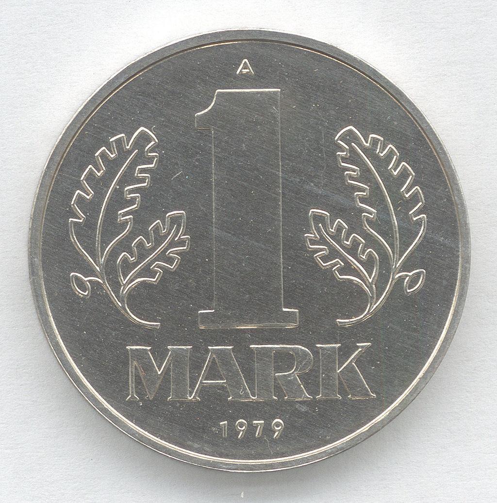 1 Mark DDR Wertseite