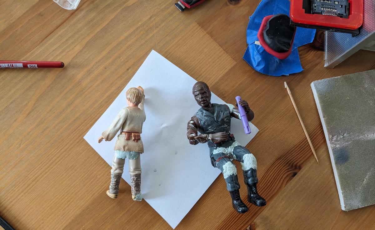 figuren verkitten