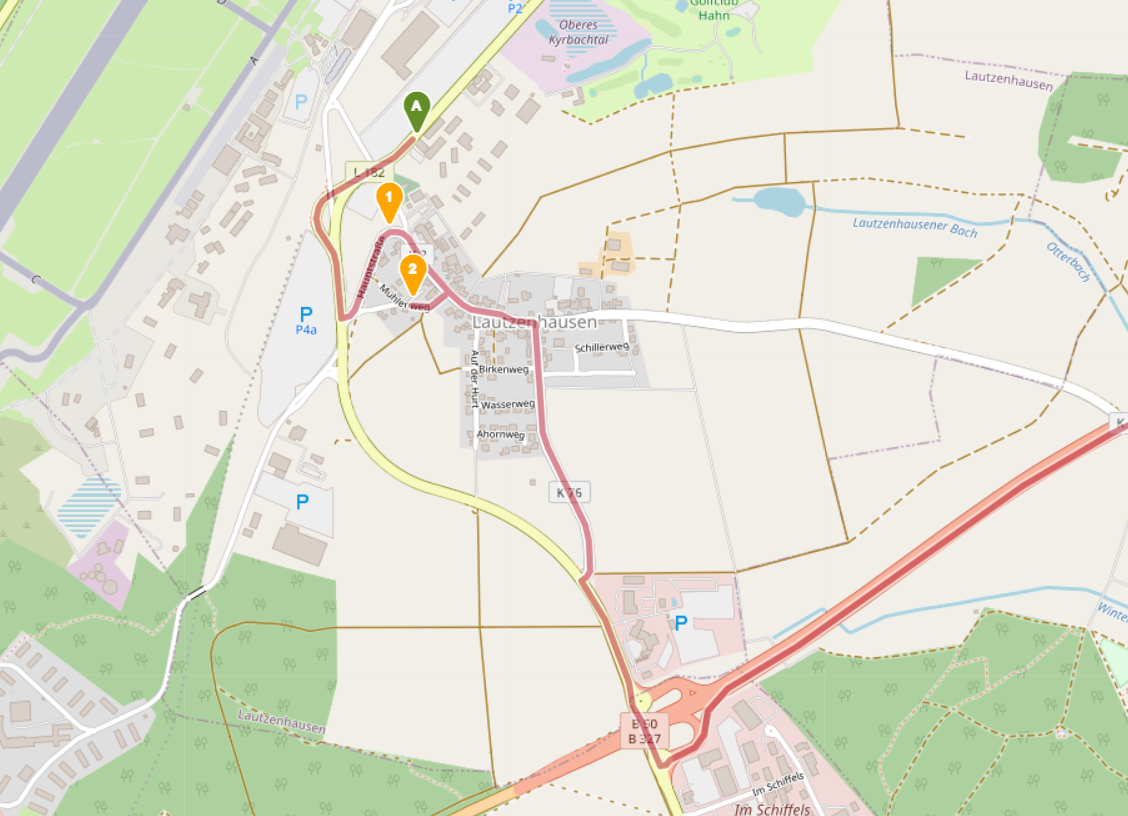 Route Lohmar