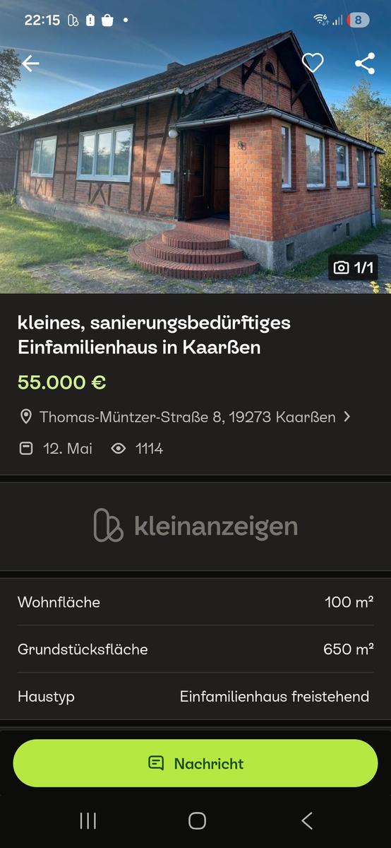 Screenshot 20260522 221559 Kleinanzeigen