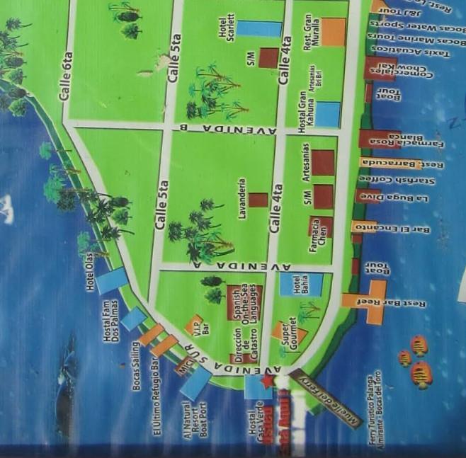 Bocas TouristicMap CasaVerde