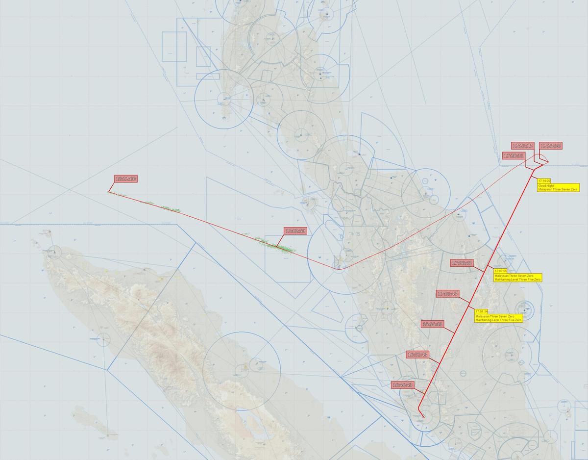 MH370 Timing