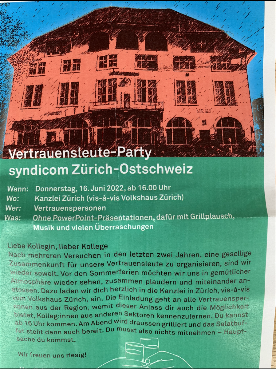 Vertrauensleute-Party