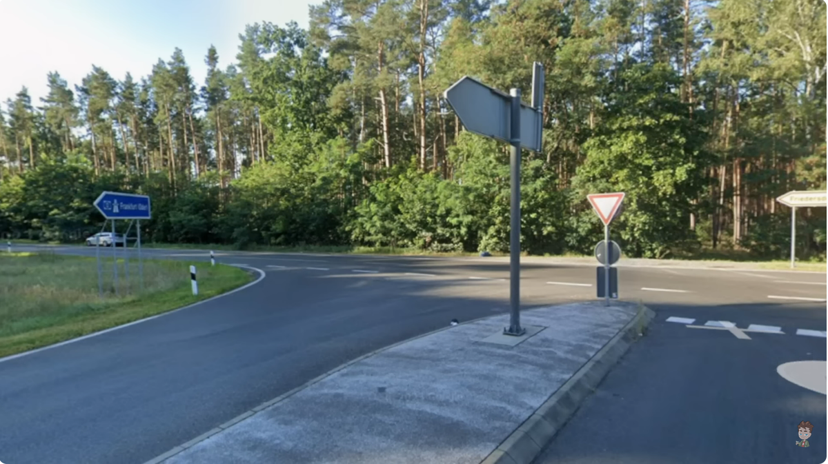 Ausfahrt bei Fiedersdorf