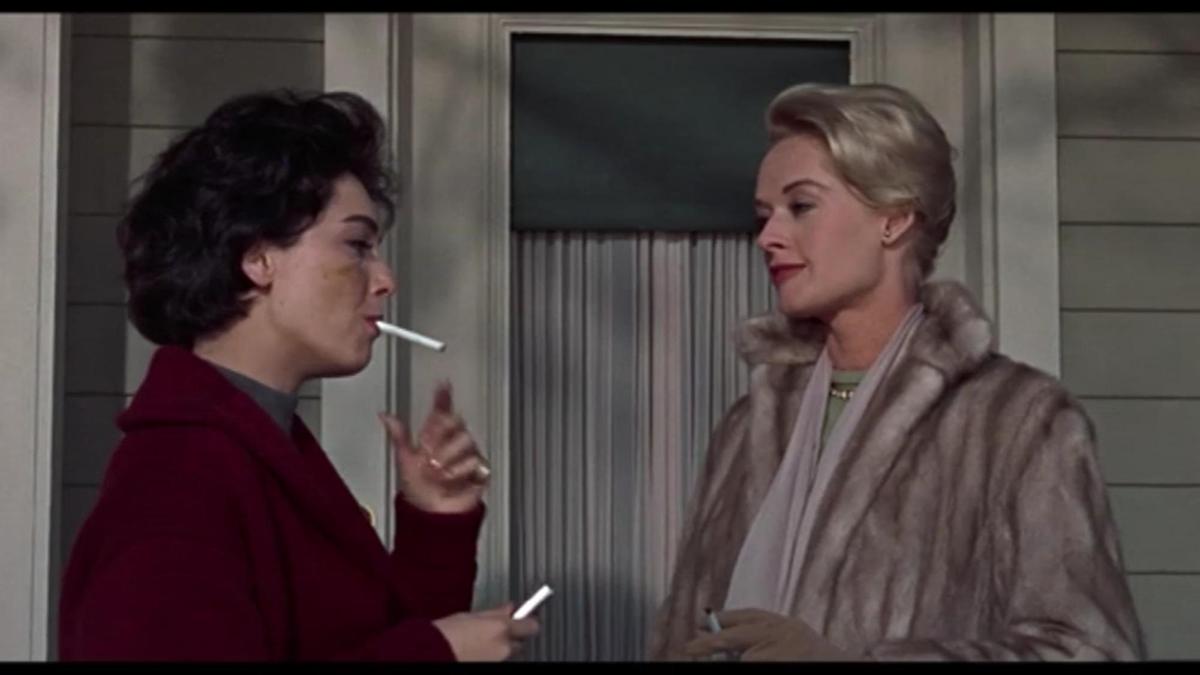 Birds 1963 S Pleshette T Hedren - Copy