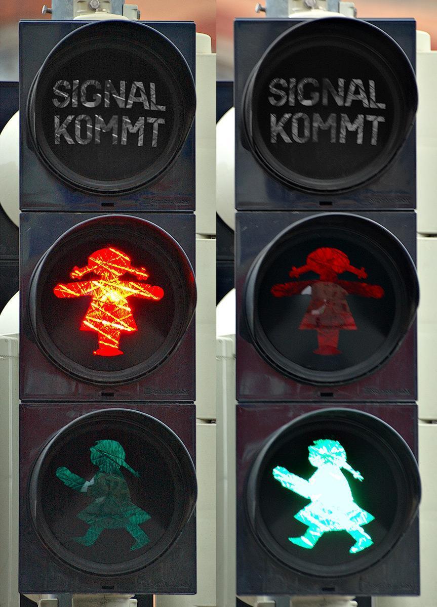 Traffic light - female aka