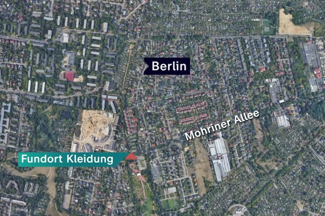 Fundort Kleidung