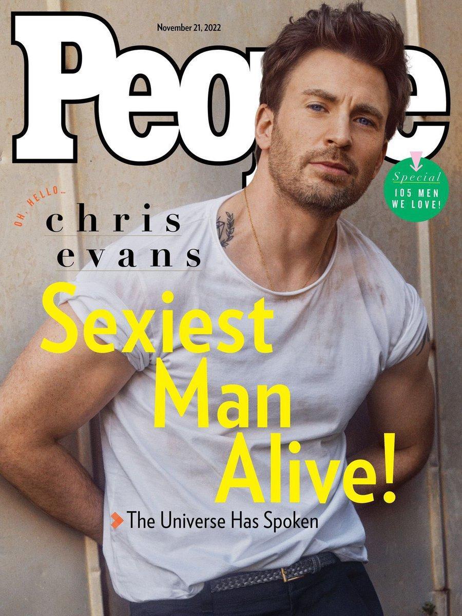 Chris Evans sexiest man alive - Copy