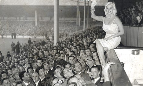 Jayne Mansfield Tottenham White Hart Lan